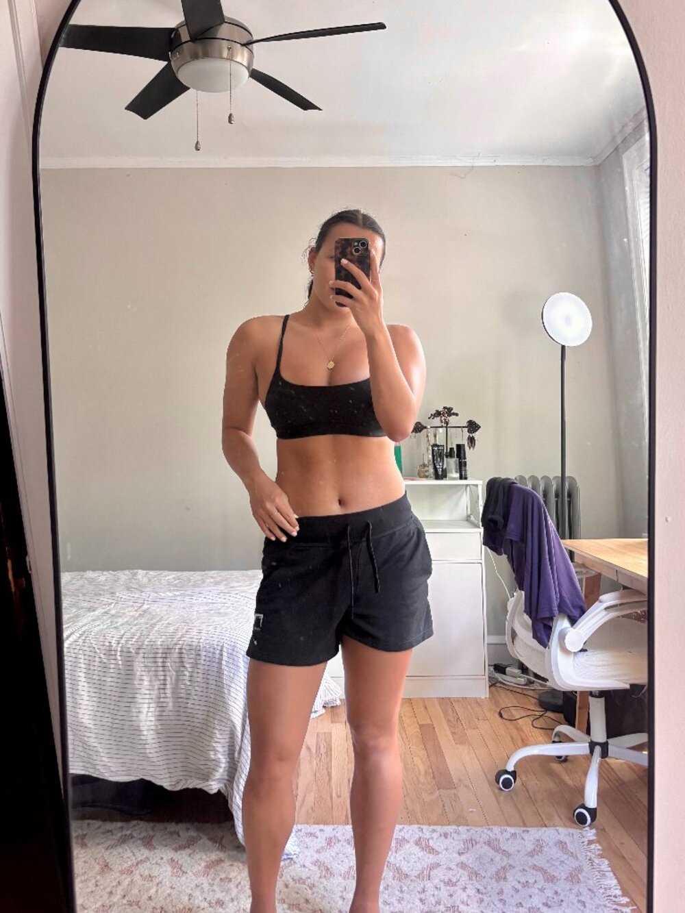 Nike x The Garage Northwestern Black Athletic Shorts